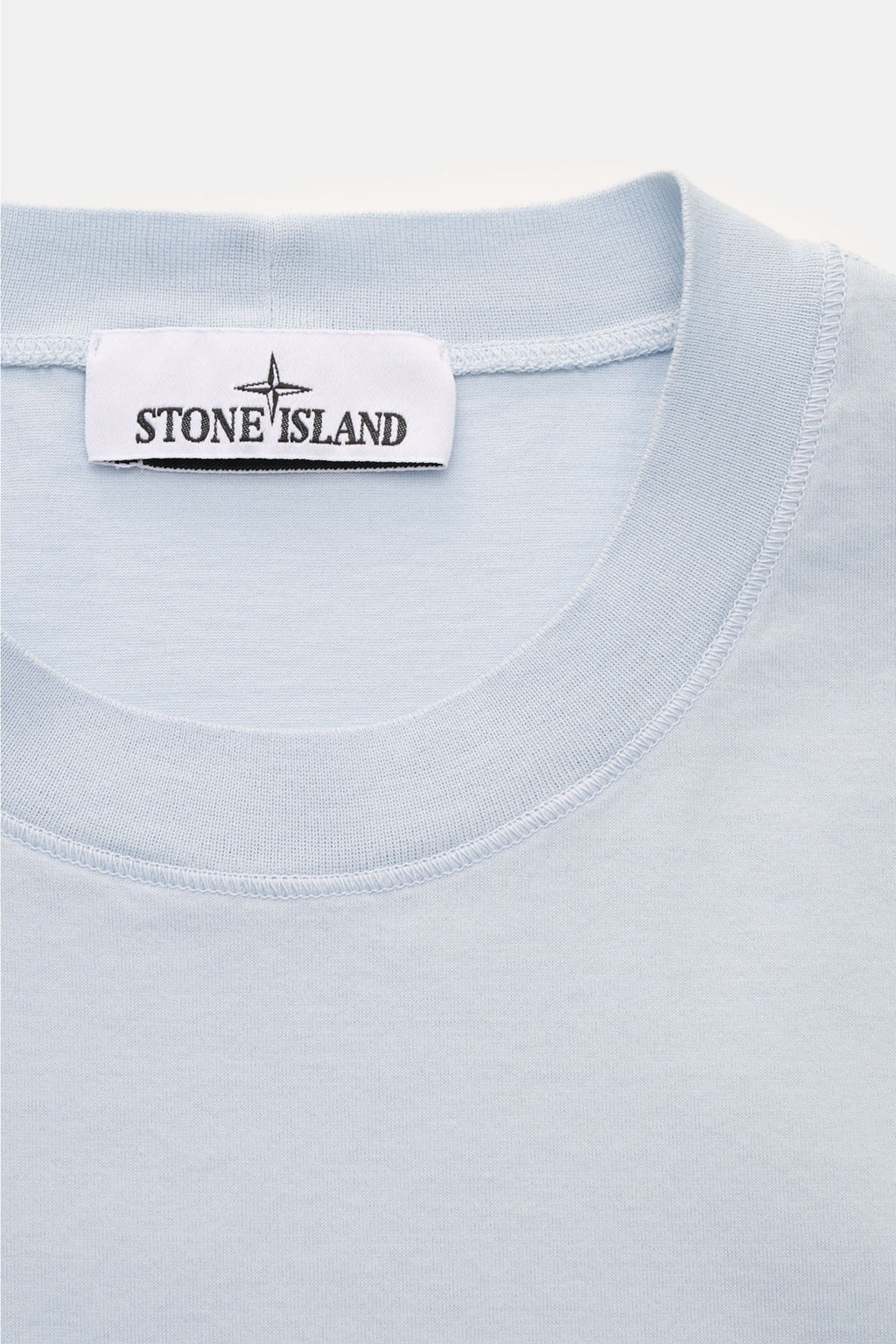 Stone Island Crew neck T-shirt 'Stellina' - Pastel blue