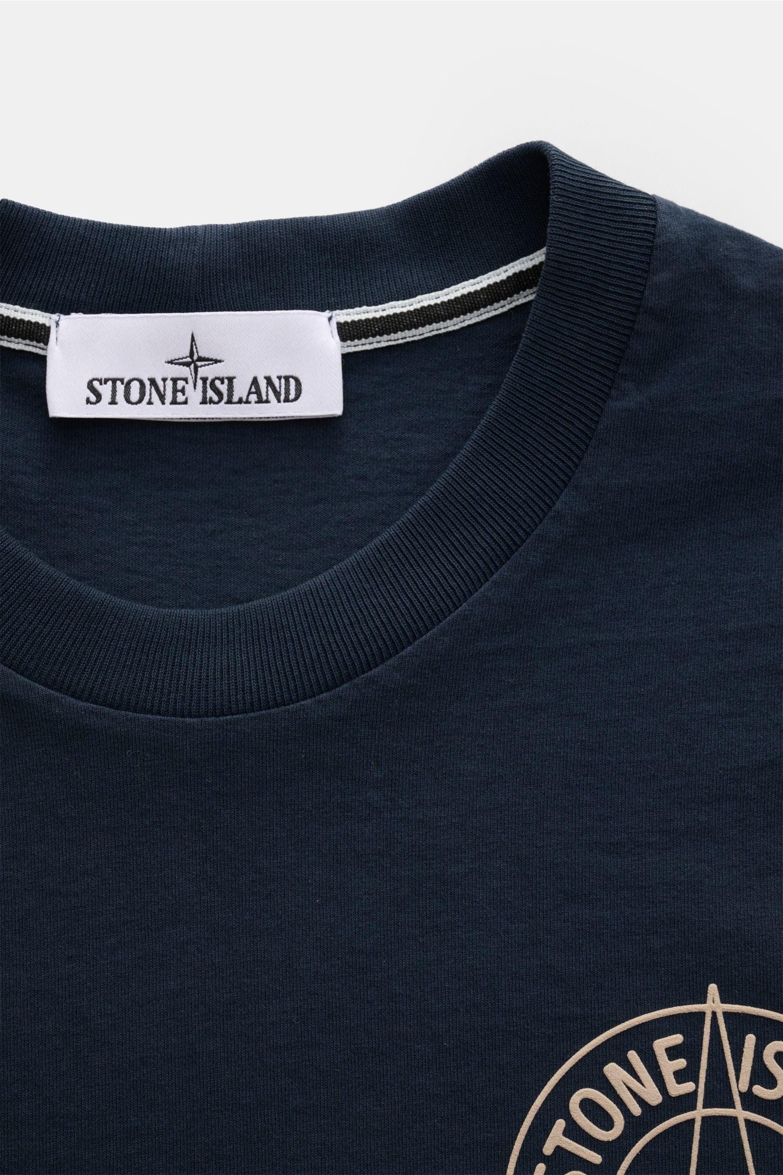 Stone Island T-Shirt 'Print' - Navy