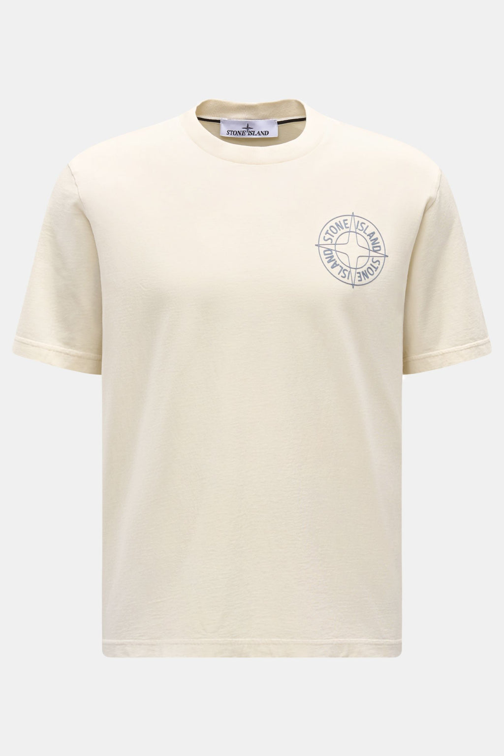 Stone Island T-Shirt 'Print' - Cream