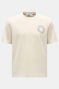 Stone Island T-Shirt 'Print' - Cream