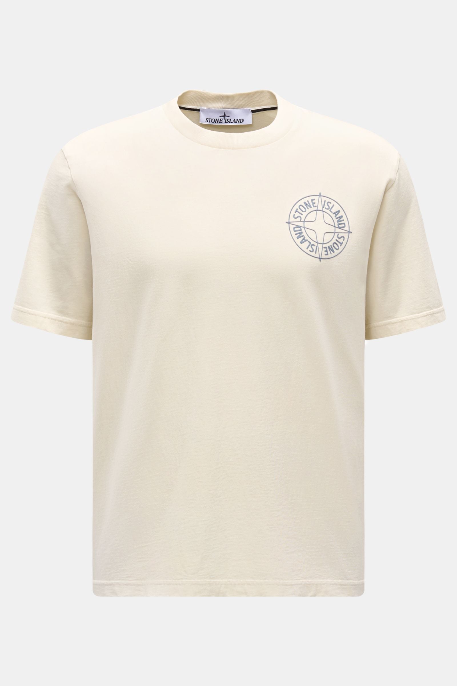 Stone Island T-Shirt 'Print' - Cream