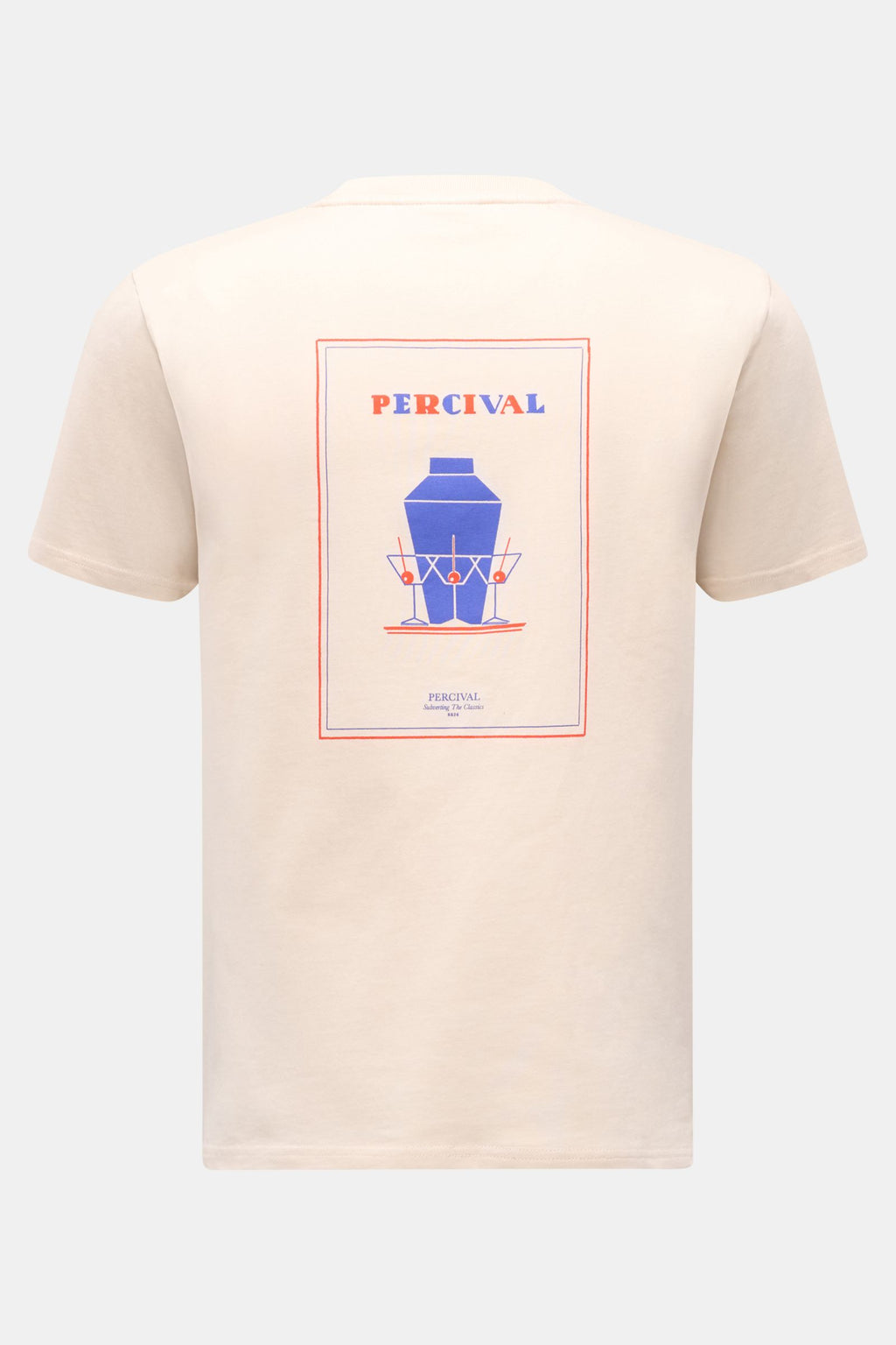 Percival T-shirt 'Mixologist Martini' - cream