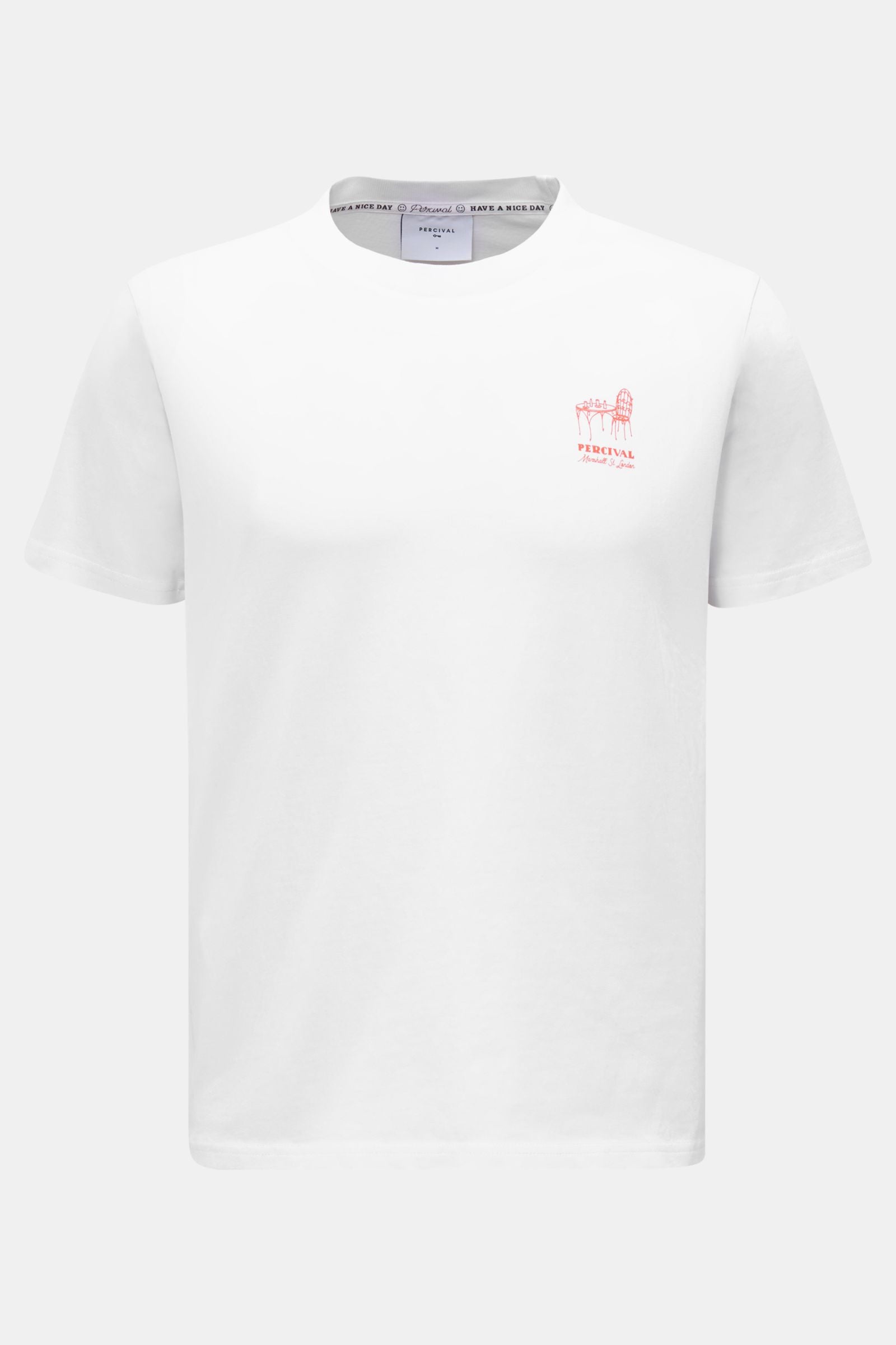 Percival T-shirt 'Fine Wines' - white