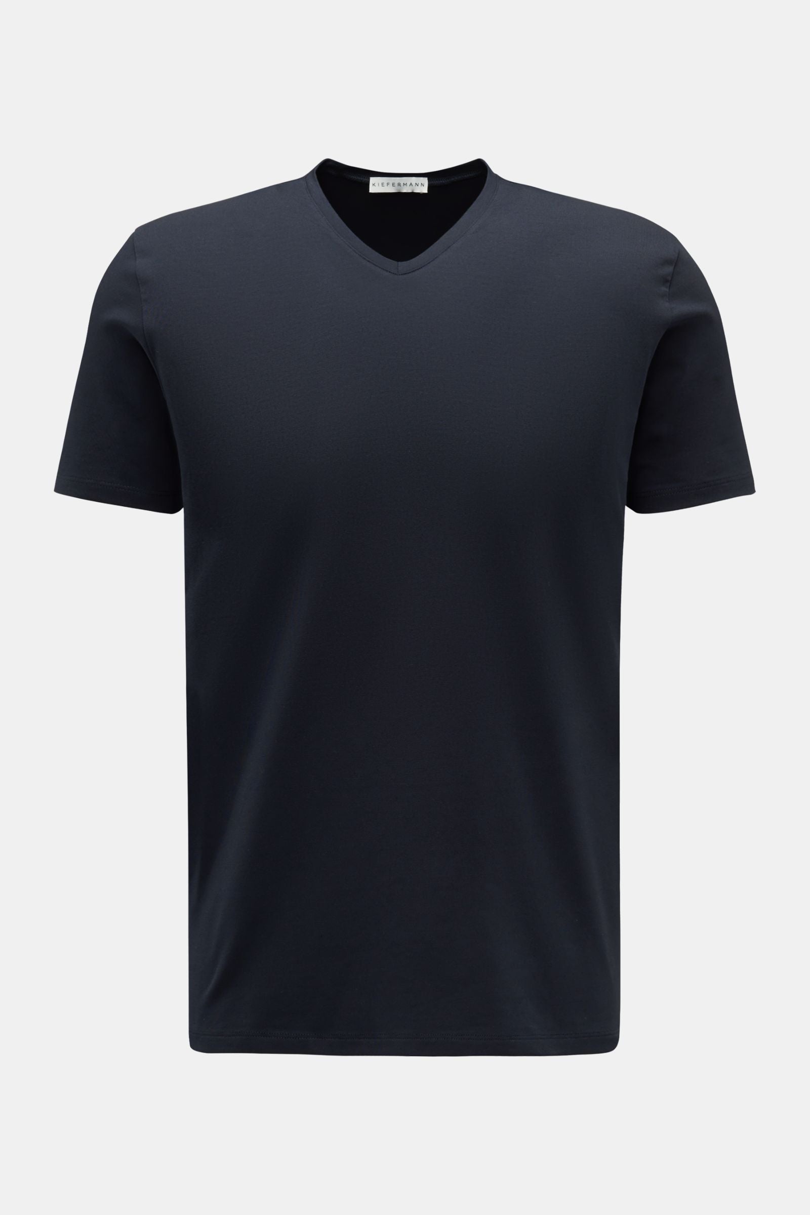 Kiefermann V-neck T-shirt 'Hape - Navy