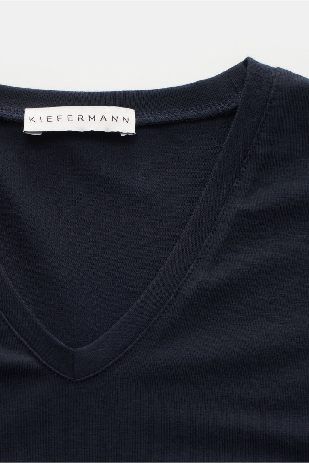 Kiefermann V-neck T-shirt 'Hape - Navy