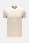 Kiefermann Crew neck T-shirt 'Lehon' - Sand