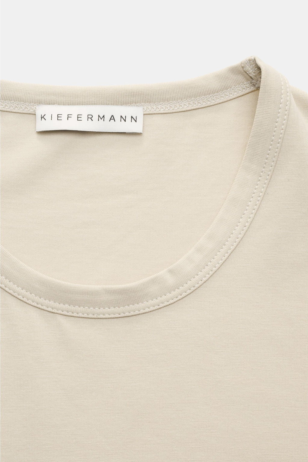 Kiefermann Crew neck T-shirt 'Lehon' - Sand