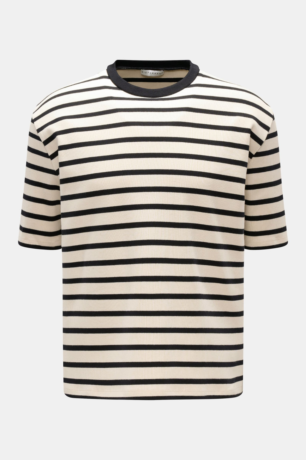 Kiefermann Crew neck T-shirt 'Bernodino' - striped