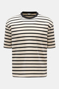 Kiefermann Crew neck T-shirt 'Bernodino' - striped