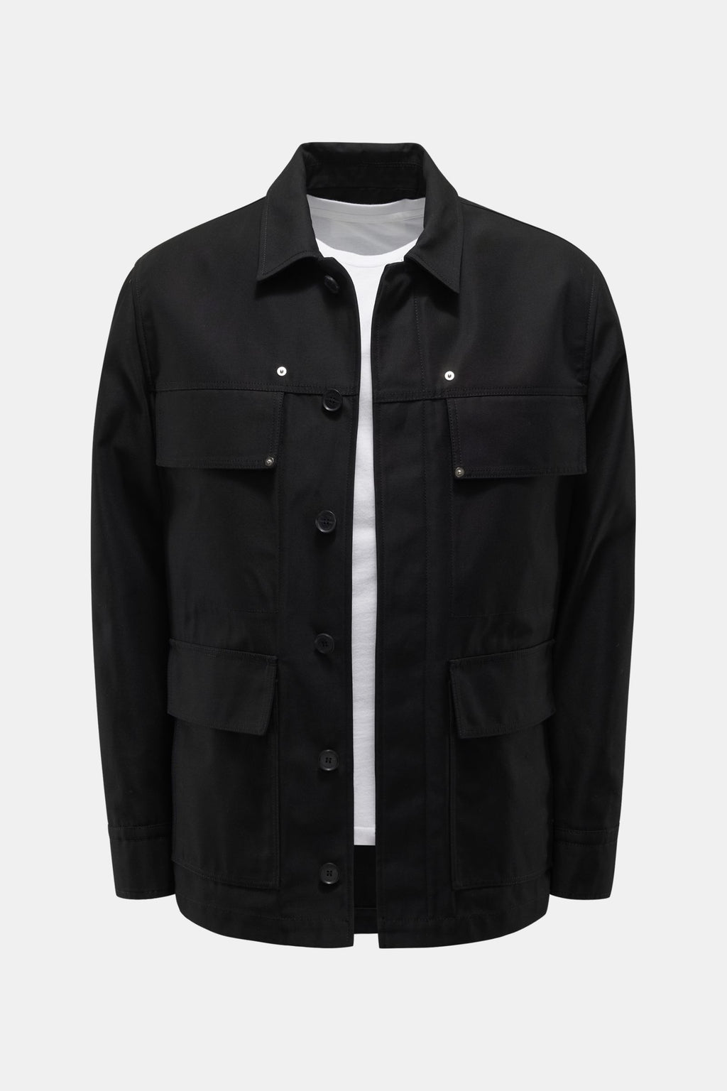 1017 ALYX 9SM Overshirt 'Officer Shirt' - black