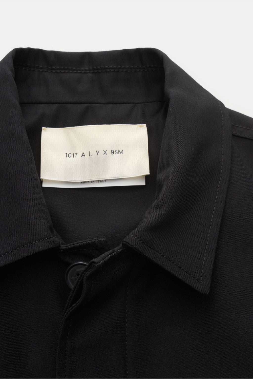 1017 ALYX 9SM Overshirt 'Officer Shirt' - black