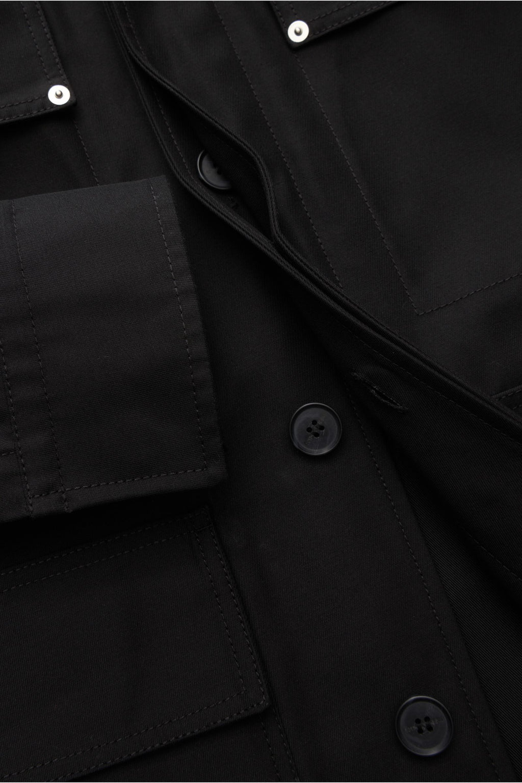 1017 ALYX 9SM Overshirt 'Officer Shirt' - black