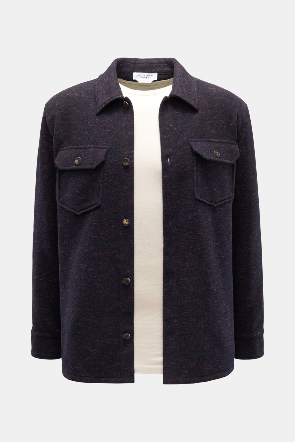 Gabriela Hearst Overshirt 'Fargo' - navyred