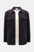 Gabriela Hearst Overshirt 'Fargo' - navyred