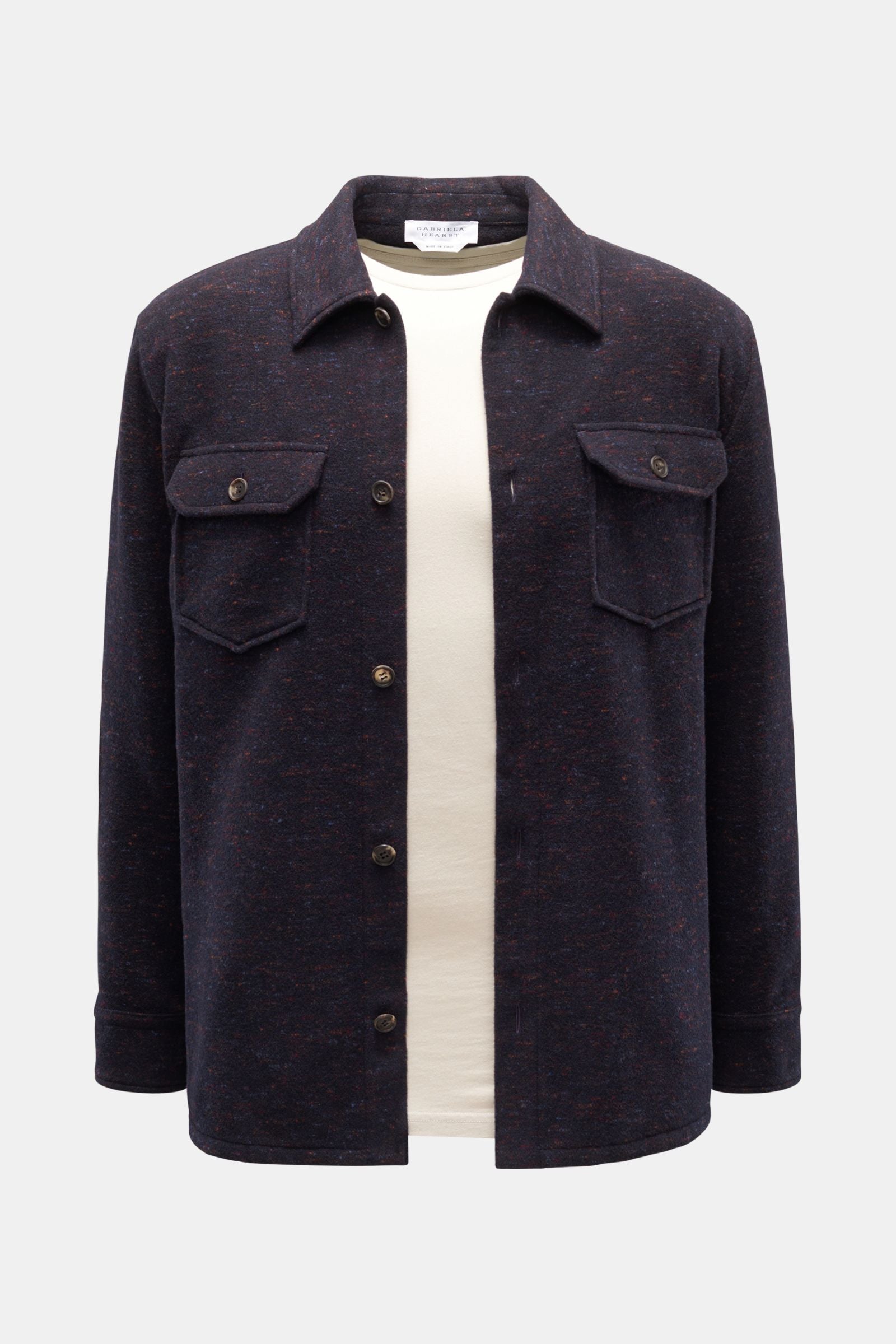 Gabriela Hearst Overshirt 'Fargo' - navyred
