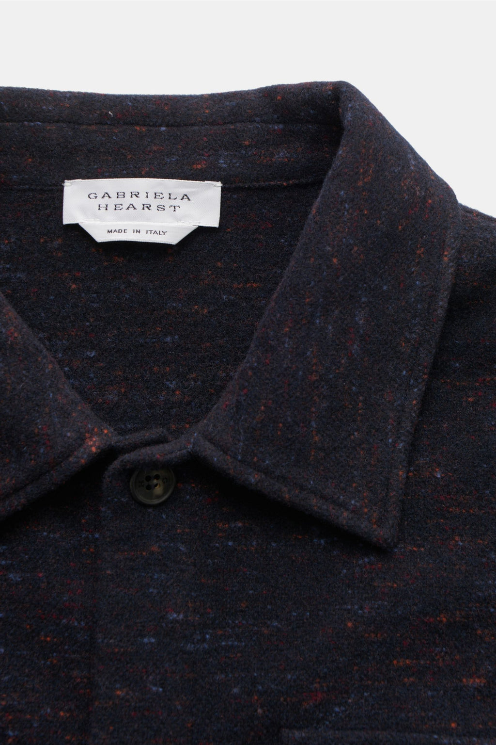 Gabriela Hearst Overshirt 'Fargo' - navyred