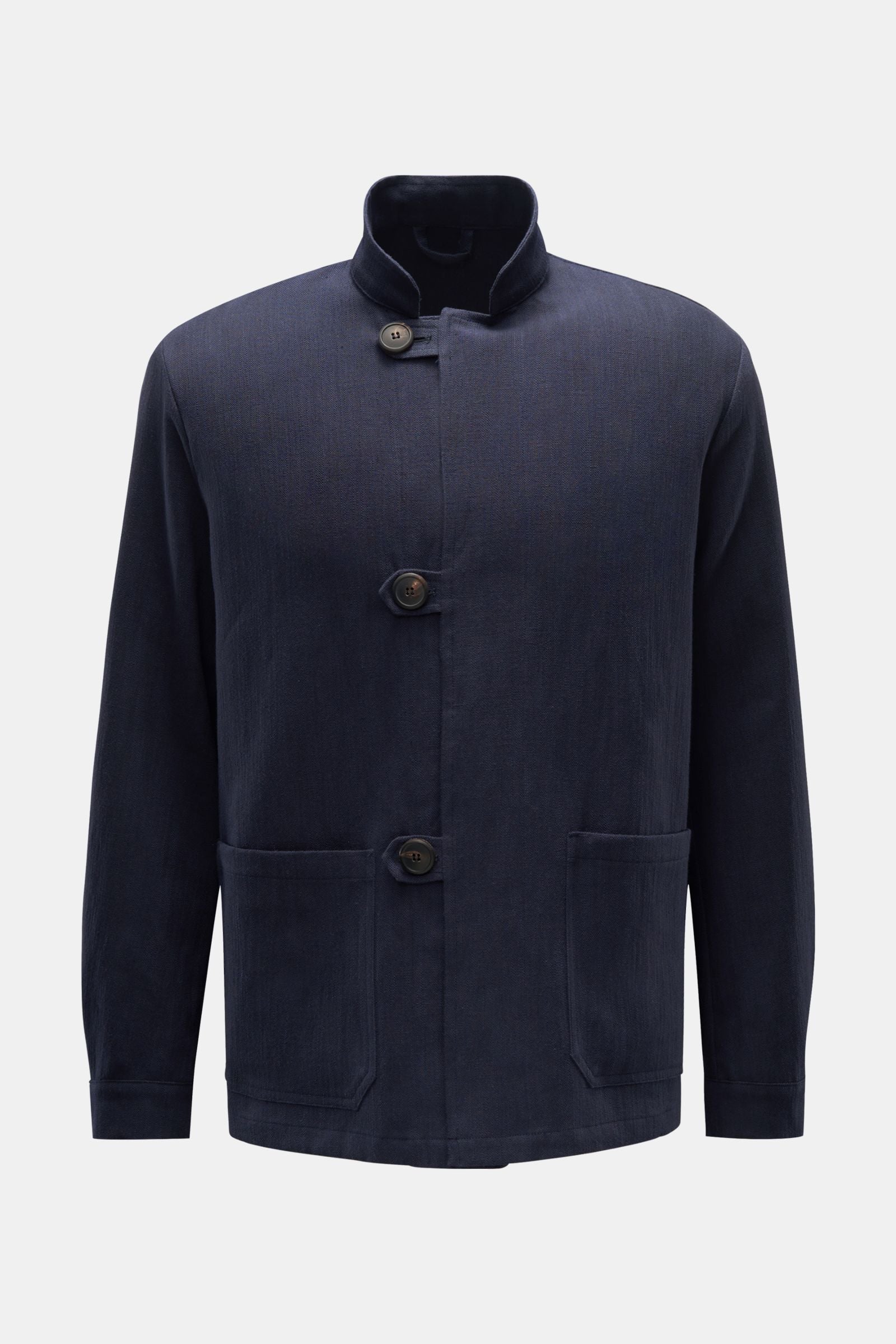 Doppiaa Overshirt 'Aasti' - navy