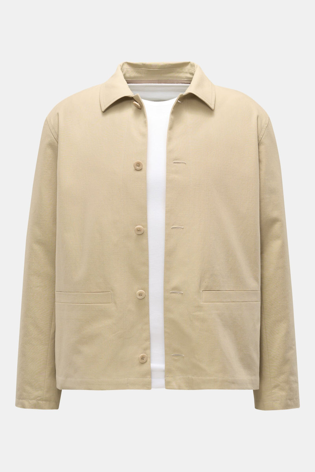 A.P.C. Overshirt 'Rodney' - beige