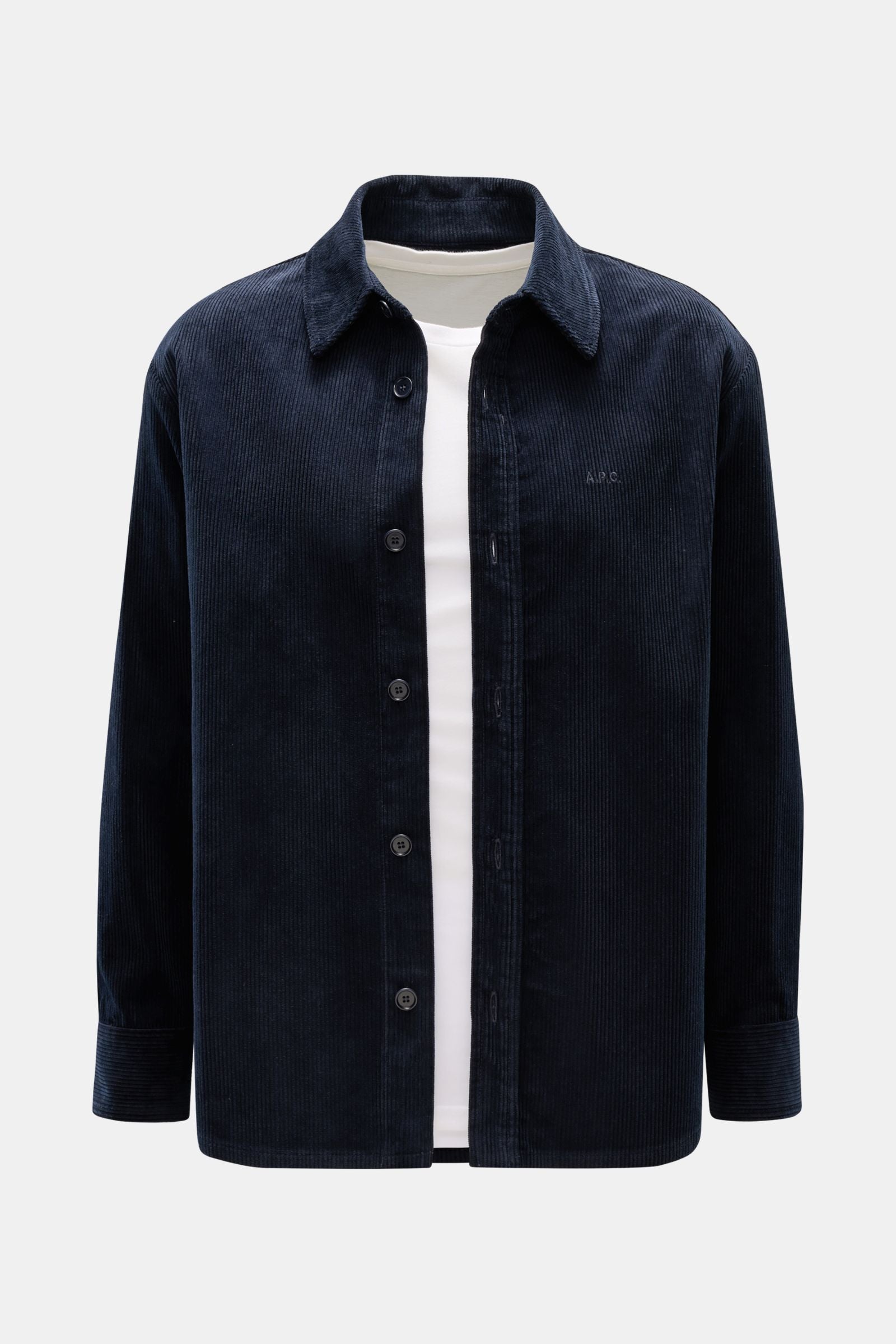 A.P.C. Overshirt 'Bobby' - navy