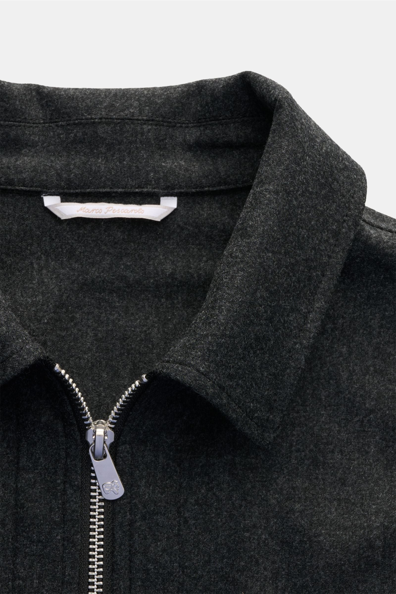 Marco Pescarolo Overshirt 'Urus' - anthracite mottled