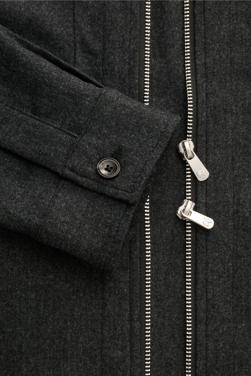 Marco Pescarolo Overshirt 'Urus' - anthracite mottled