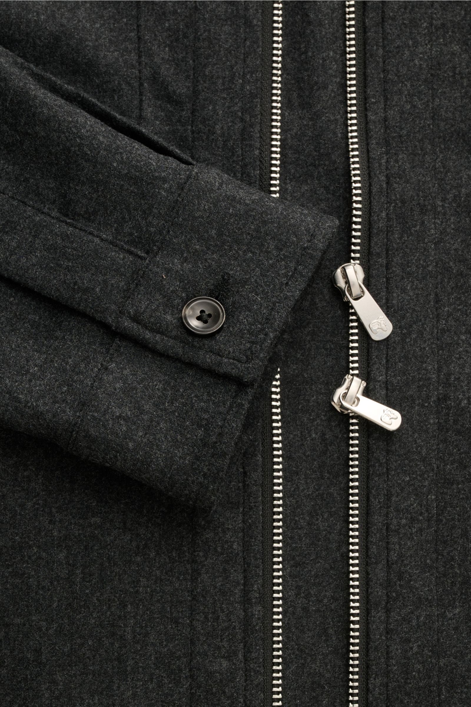 Marco Pescarolo Overshirt 'Urus' - anthracite mottled