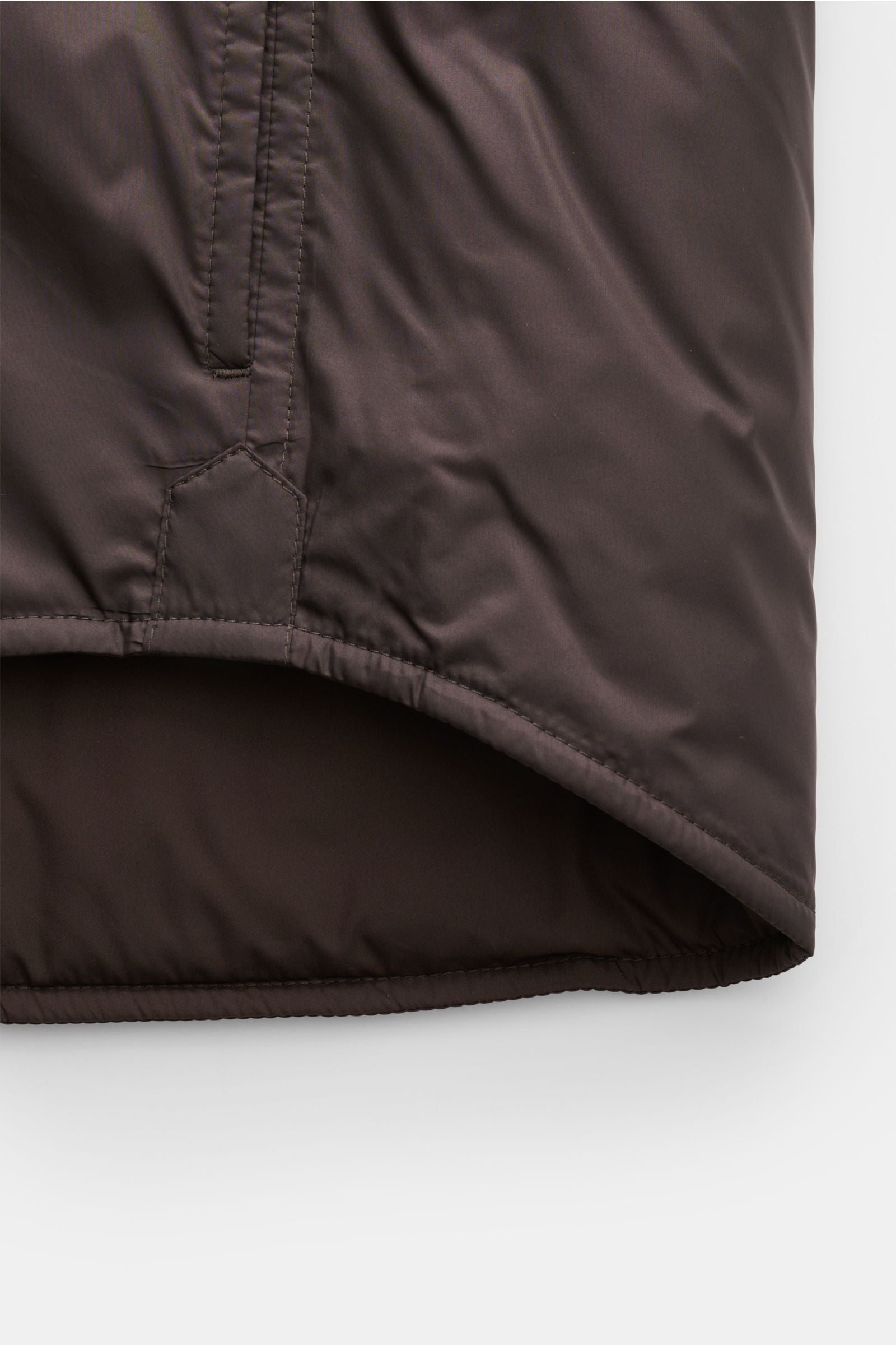 Windsor Overshirt 'Paride' - Dark brown