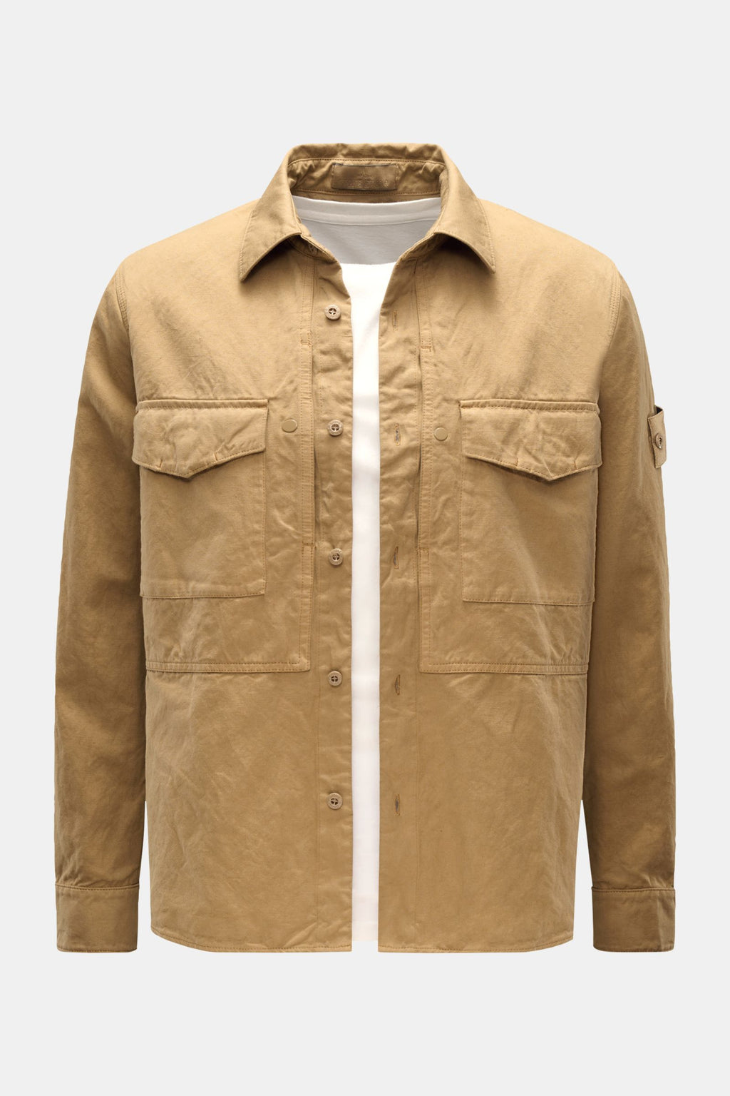 Stone Island Overshirt 'Ghost' - Khaki