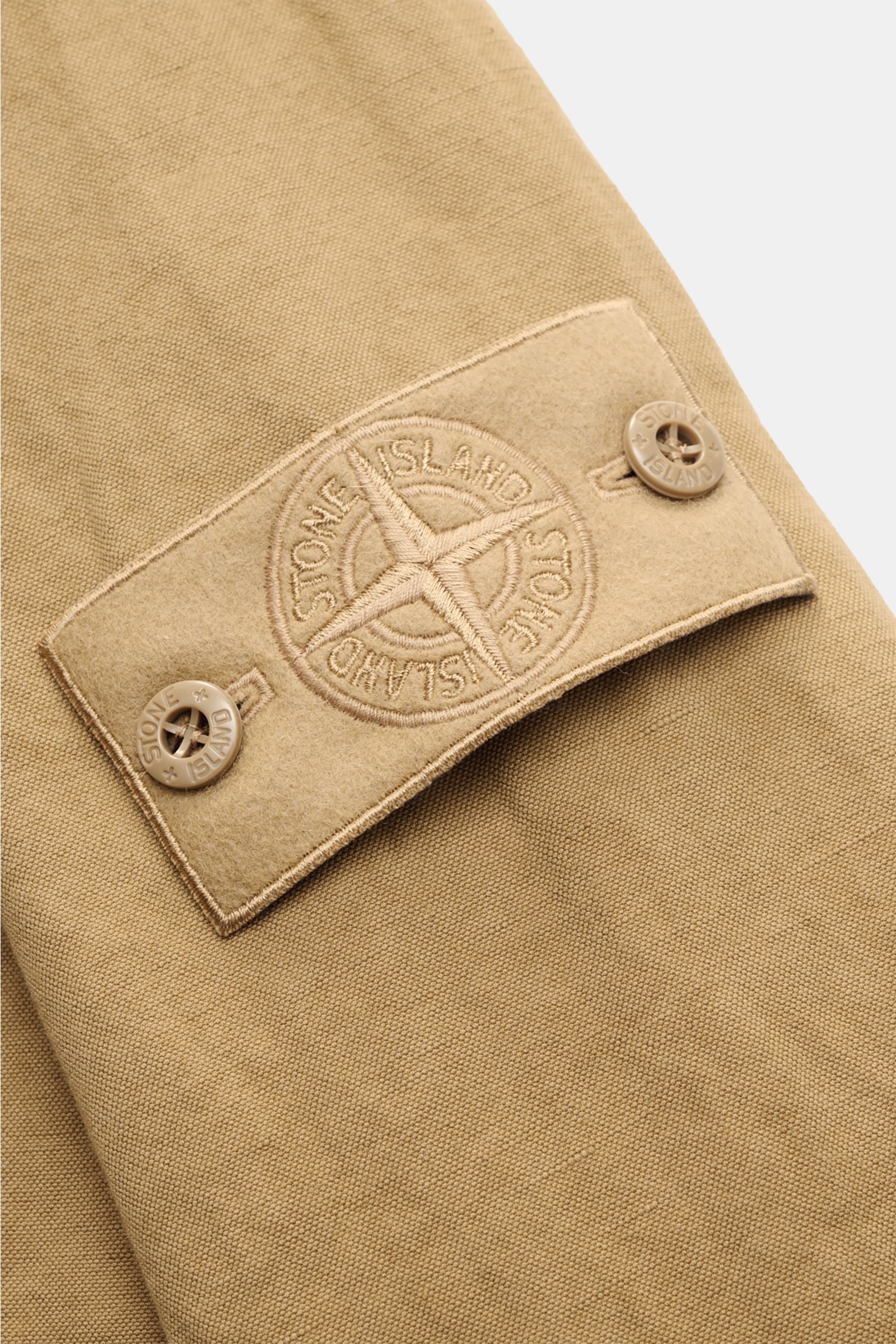 Stone Island Overshirt 'Ghost' - Khaki