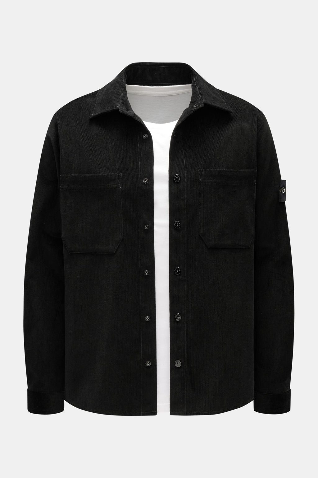 Stone Island Corduroy overshirt - Black