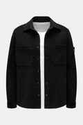 Stone Island Corduroy overshirt - Black