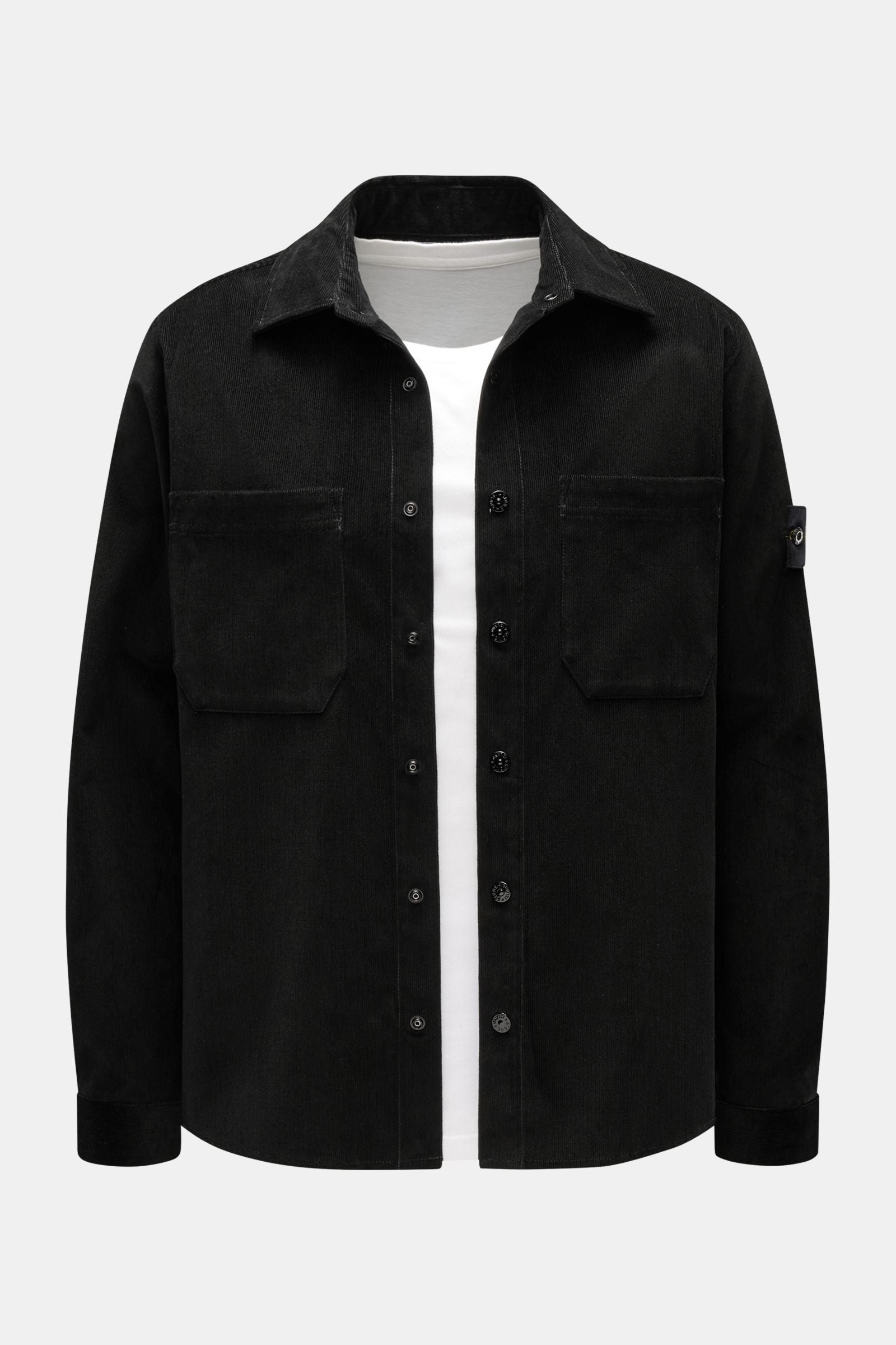 Stone Island Corduroy overshirt - Black