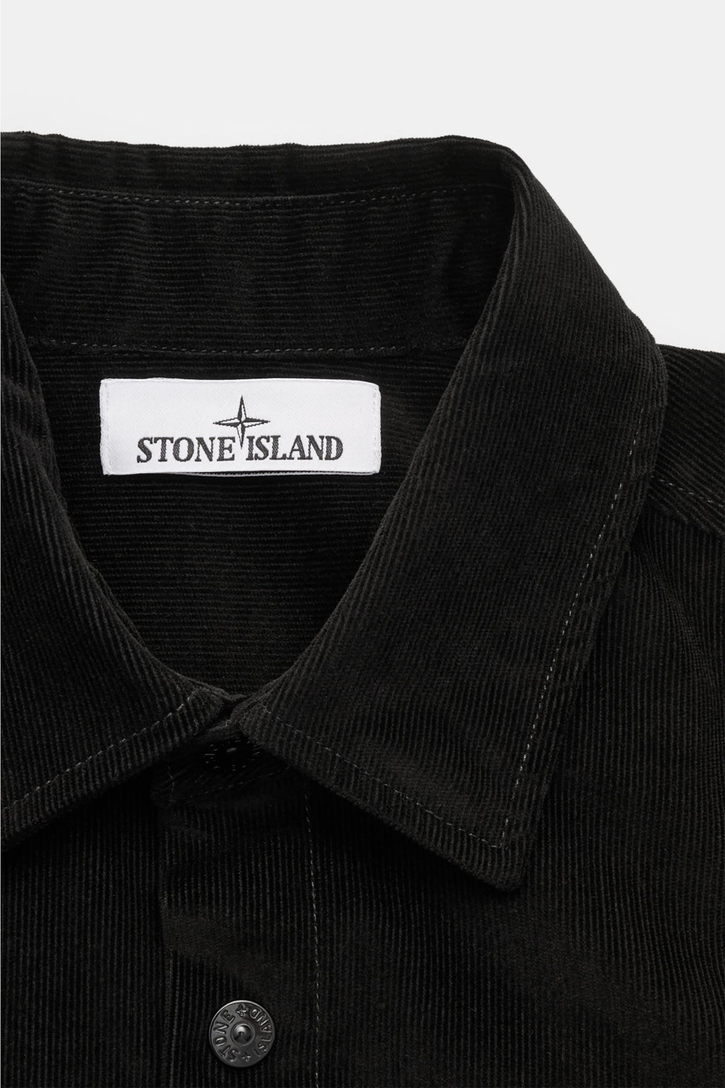 Stone Island Corduroy overshirt - Black