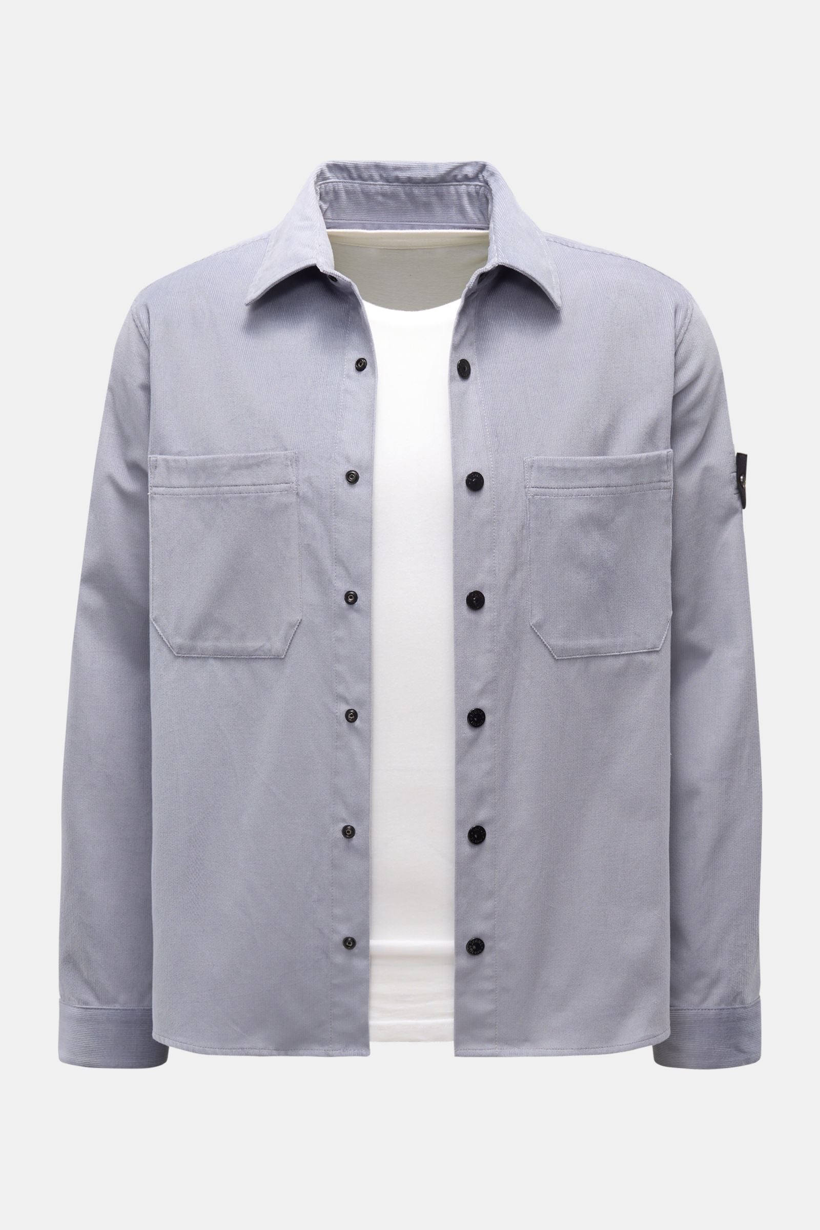 Stone Island Corduroy overshirt - Smoky blue