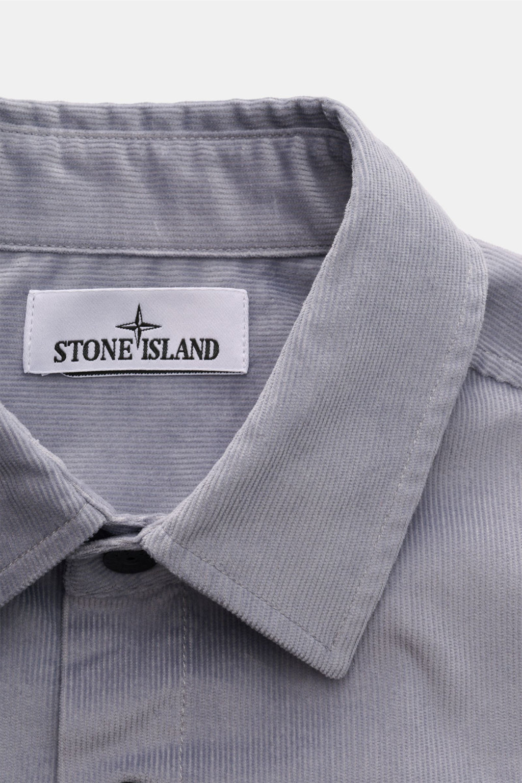 Stone Island Corduroy overshirt - Smoky blue