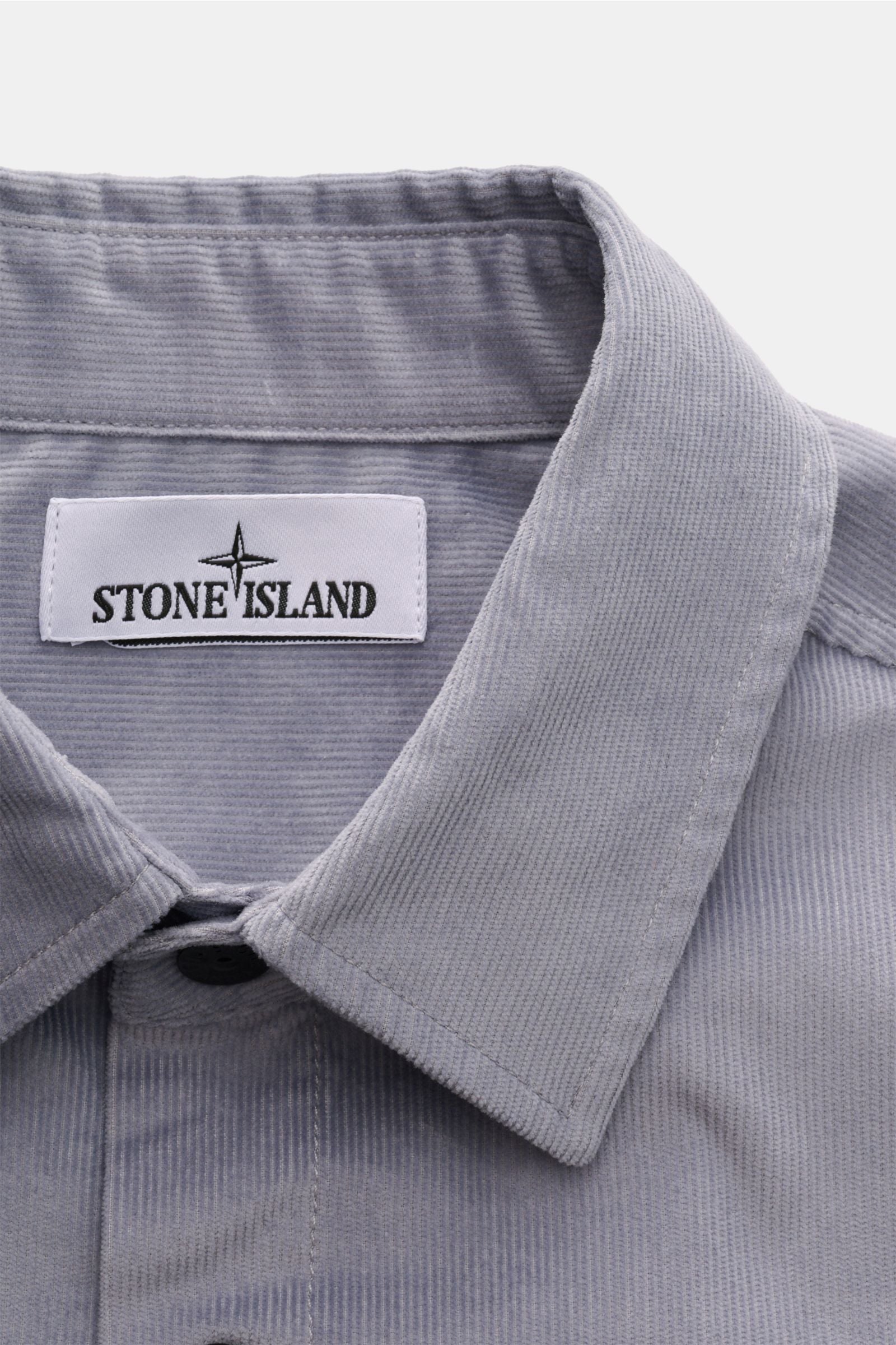 Stone Island Corduroy overshirt - Smoky blue