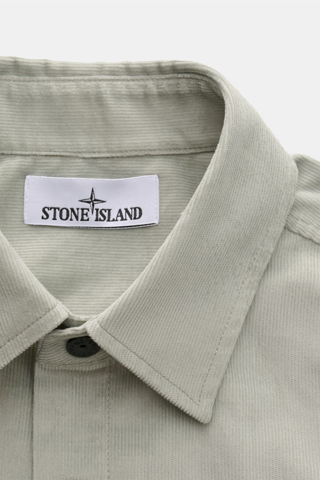 Stone Island Corduroy overshirt - sage