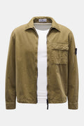 Stone Island Overshirt 'Brushed Canvas' - Olive