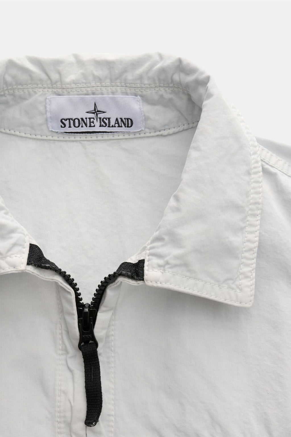Stone Island Overshirt 'Brushed Canvas' - Pastel blue