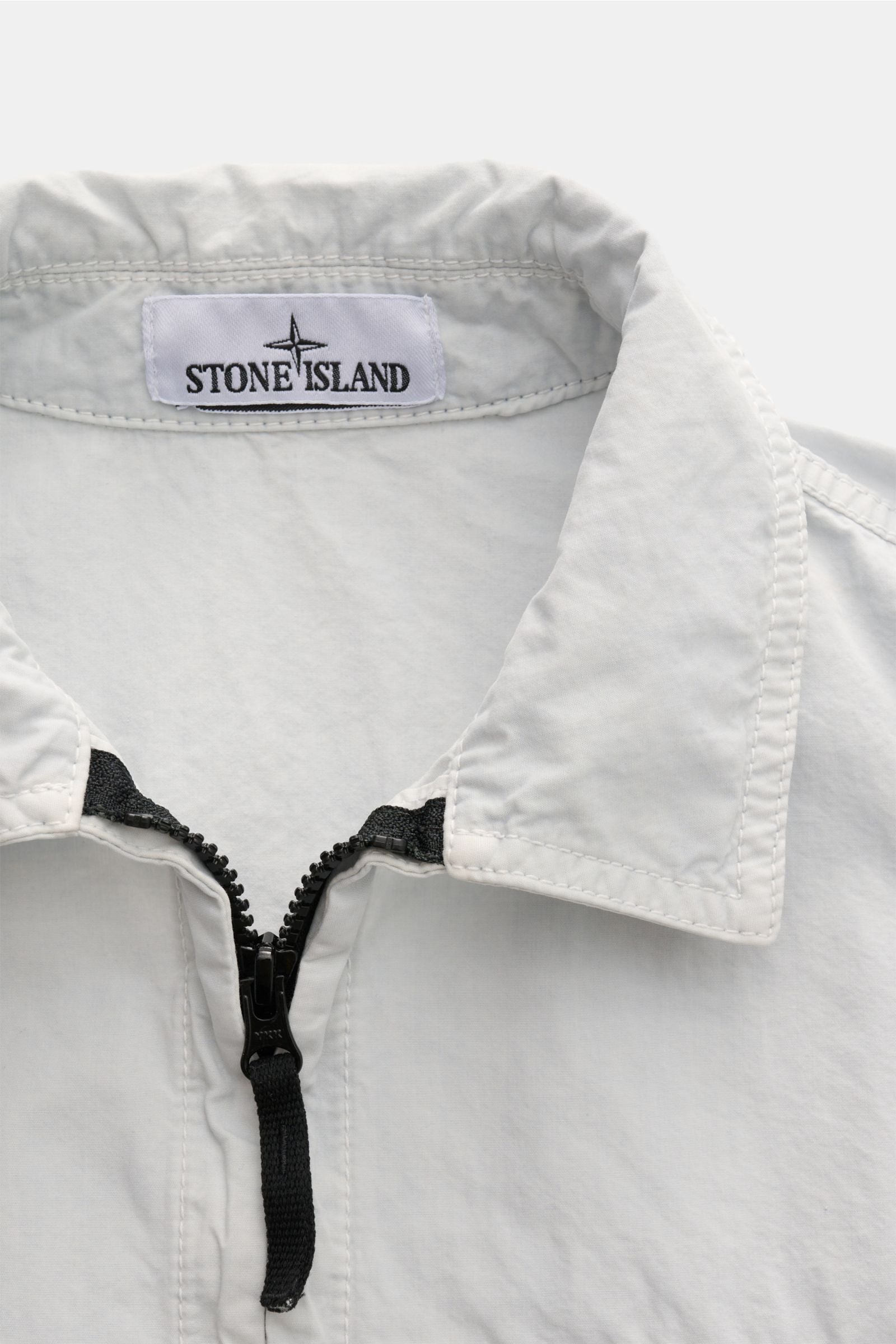 Stone Island Overshirt 'Brushed Canvas' - Pastel blue