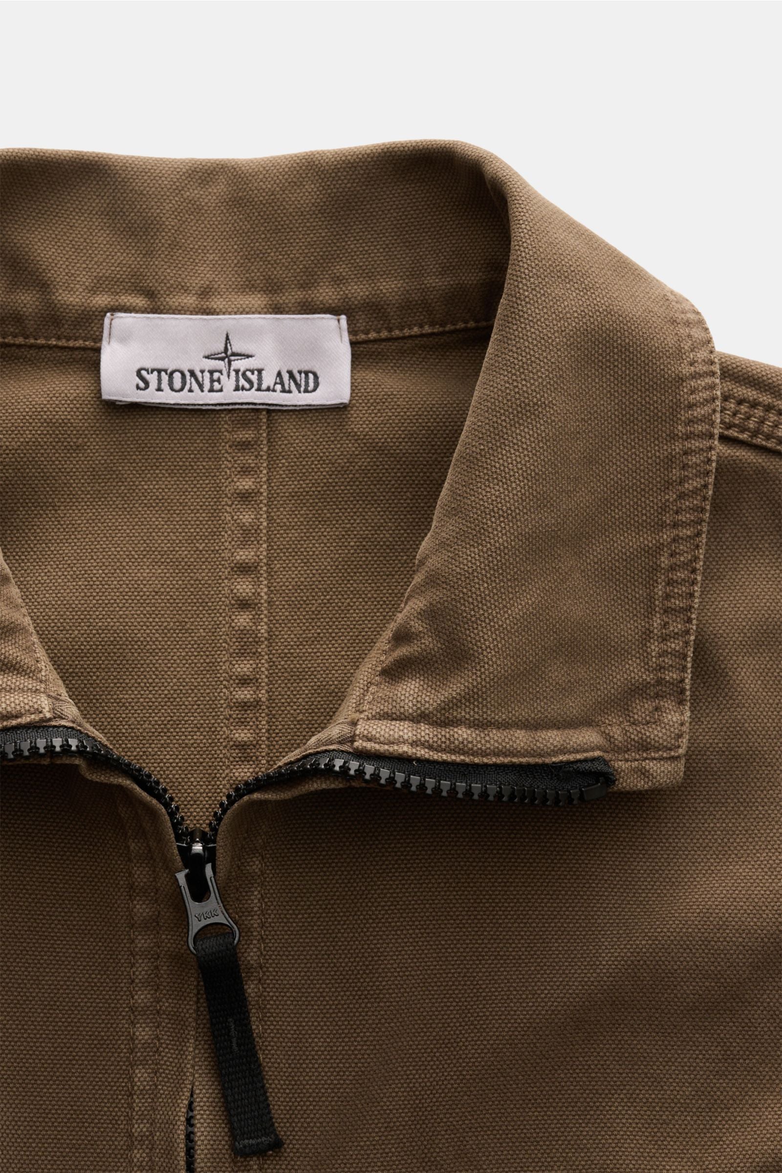 Stone Island Overshirt 'Panama' - Khaki