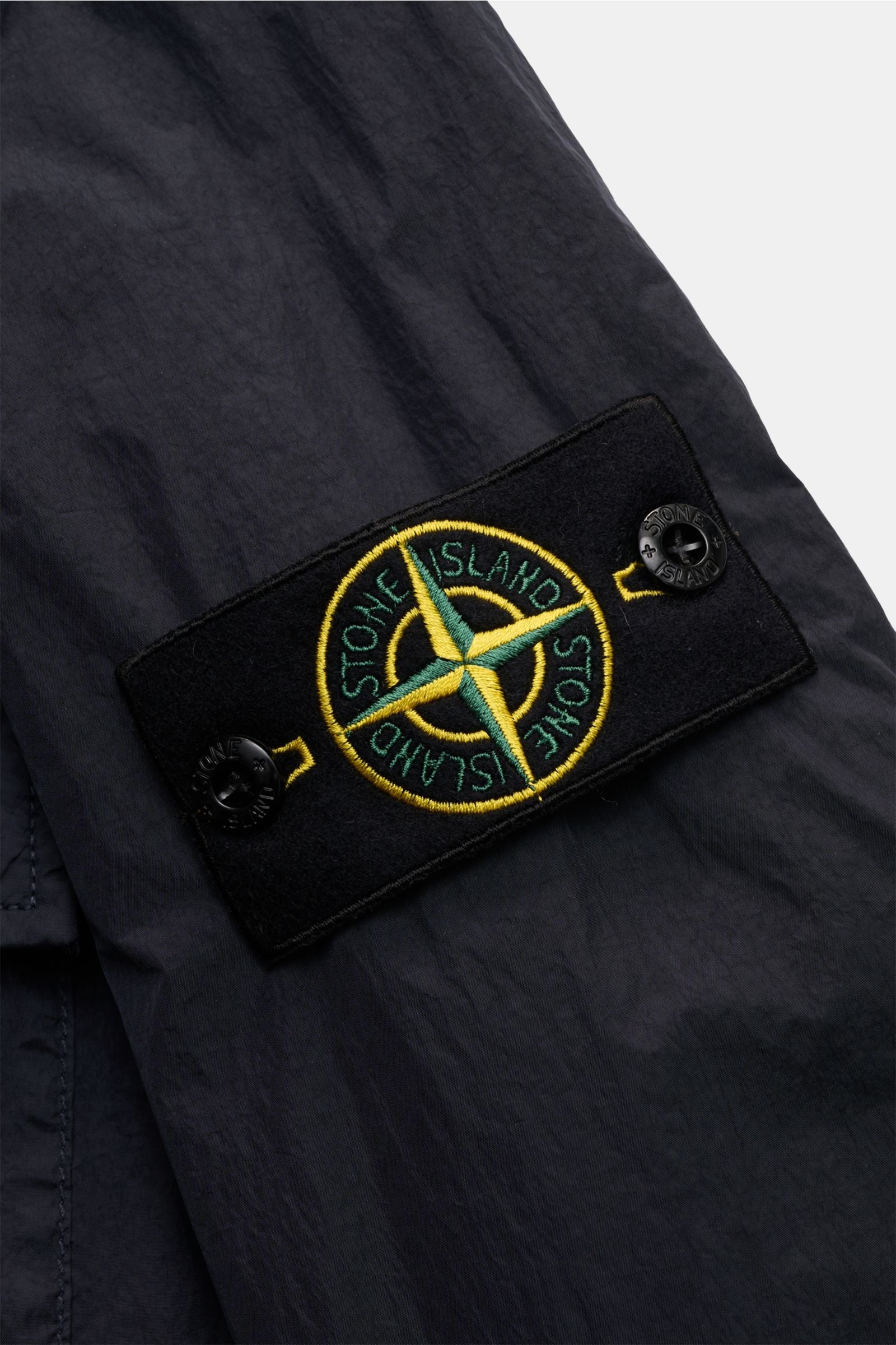 Stone Island Overshirt 'Crinkle Reps' - Navy