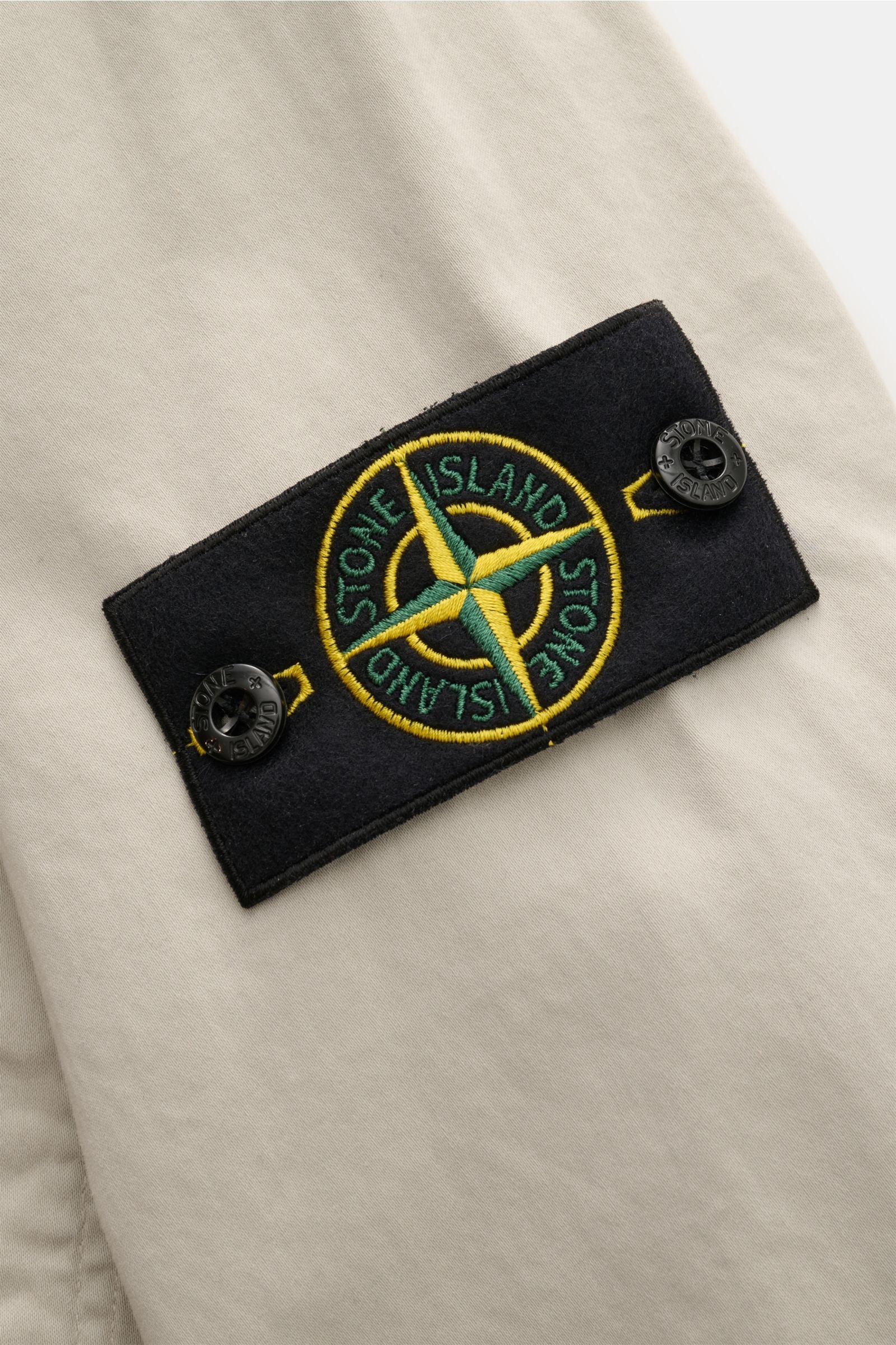 Stone Island Overshirt 'Cotton Satin' - Sand