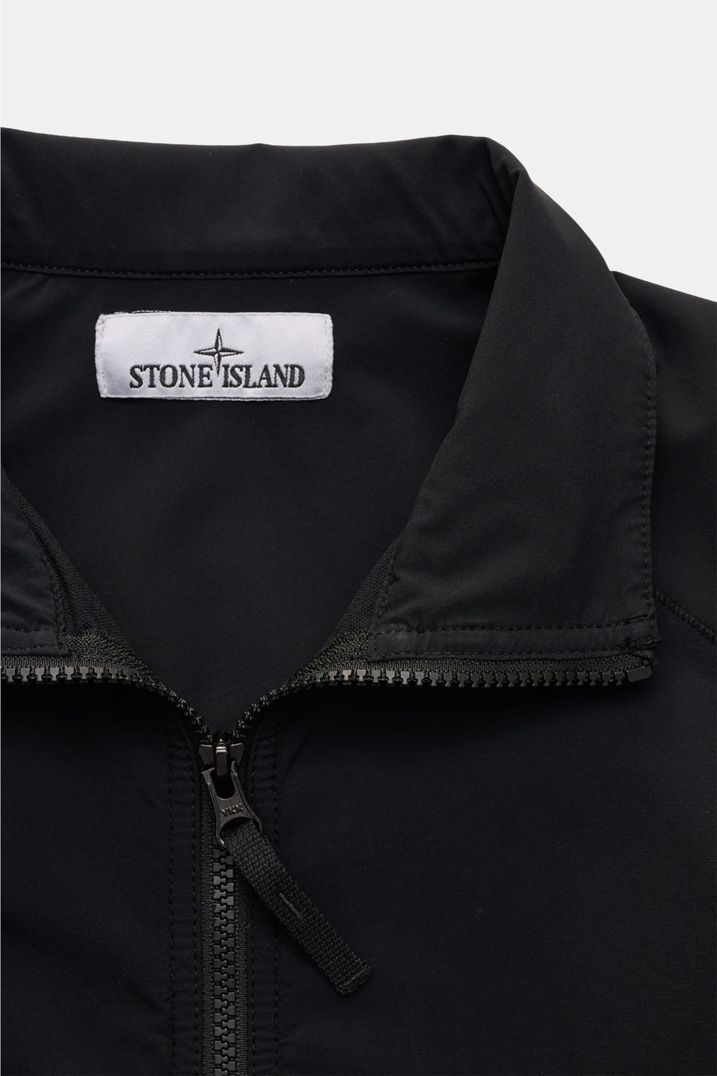 Stone Island Overshirt 'Nylon Stretch' - black