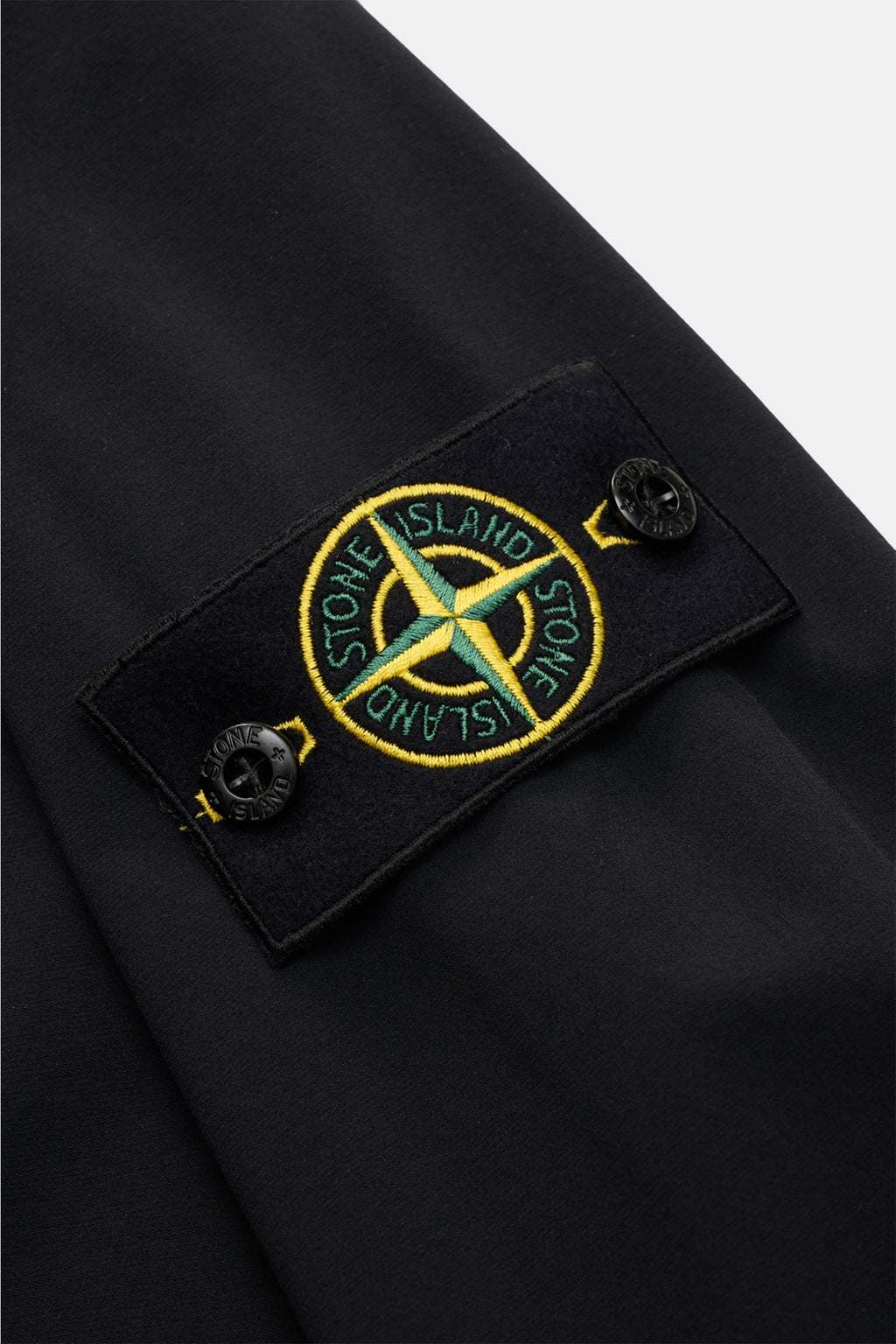 Stone Island Overshirt 'Nylon Stretch' - black