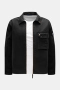 Stone Island Denim overshirt - black