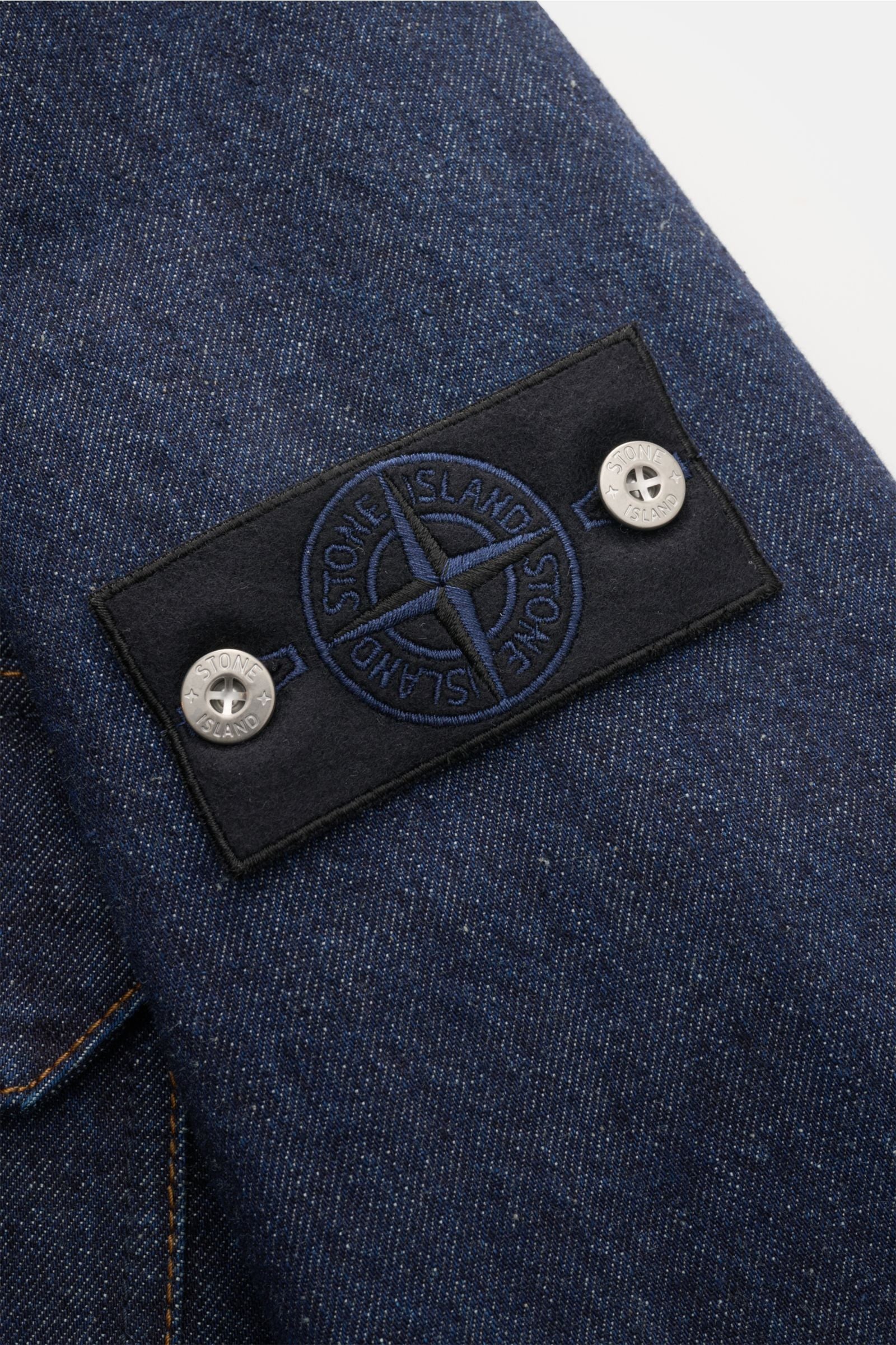 Stone Island Denim overshirt - navy