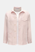 Boglioli Linen overshirt - Rose