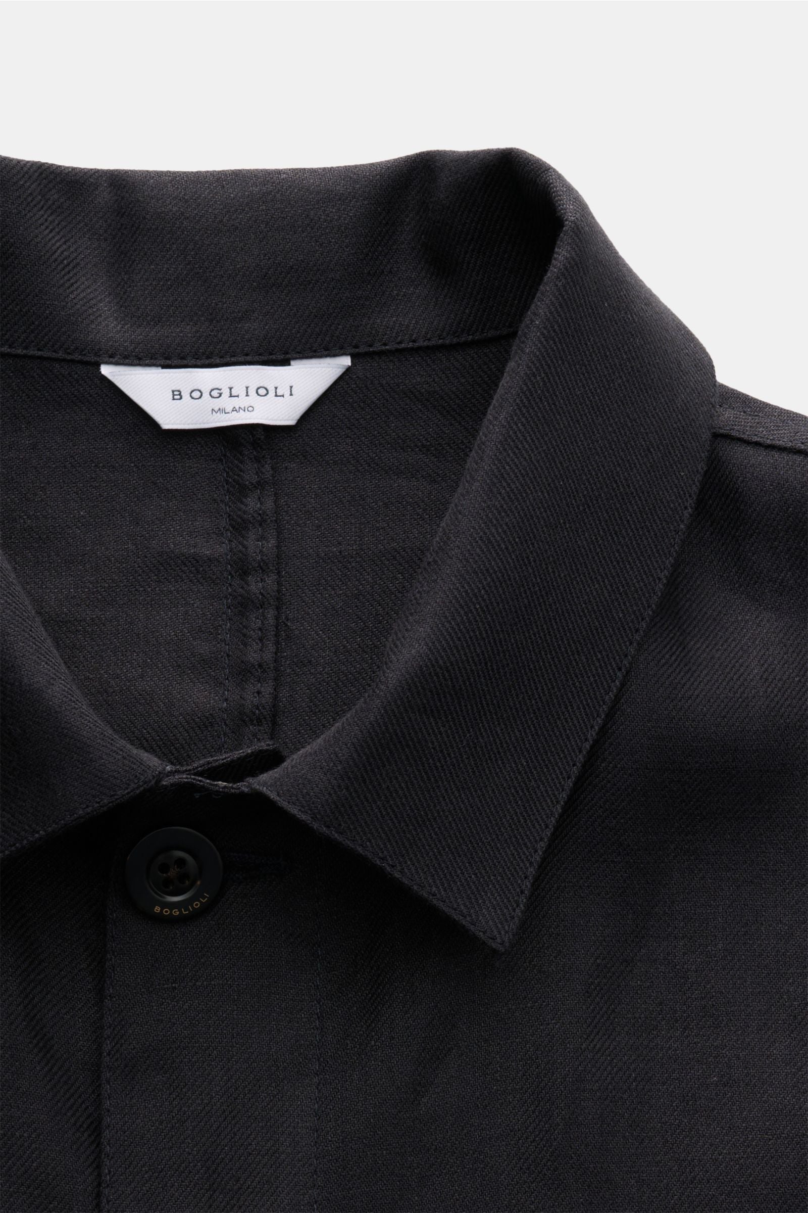Boglioli Linen overshirt - Navy
