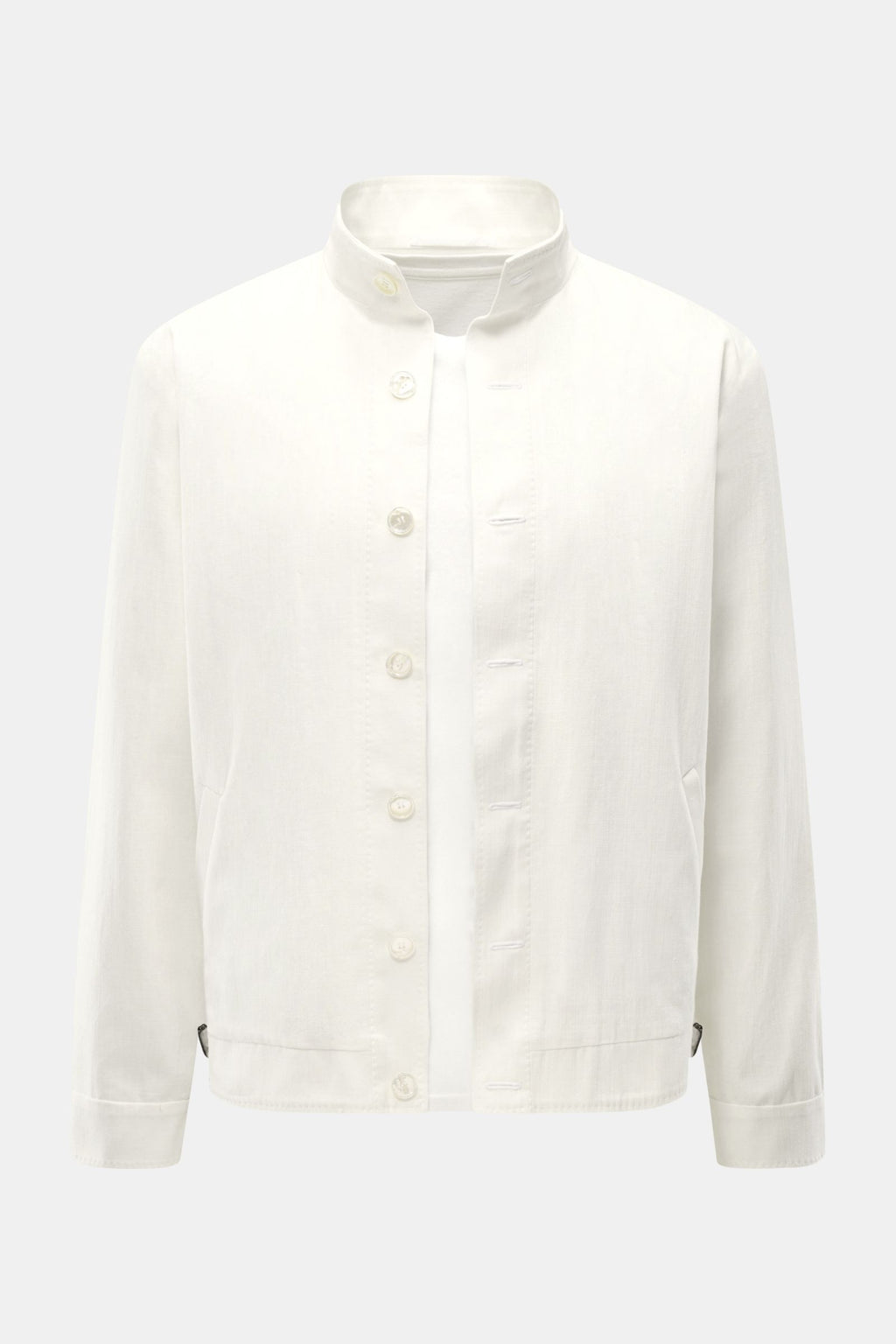 Stile Latino Overshirt 'Gbu Teseo' - cream